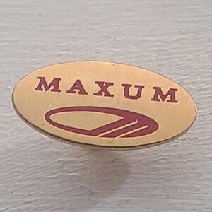Maxum Boats Yachts Vintage Company Logo Lapel Pin
